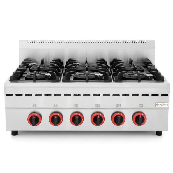 Профессиональная плита газовая GP6ATTNG GoodFood (BE)037690 фото