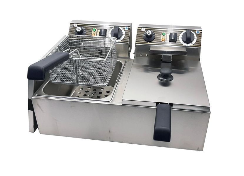 Професійна фритюрниця WEF-102 Sybo (10+10л) (BP)005567 фото