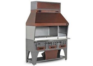 Мангал для ресторана WGE16 GGM GASTRO (підлоговий) (BI)053152 фото