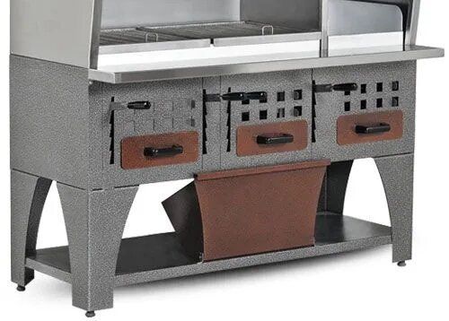 Мангал для ресторана WGE16 GGM GASTRO (напольный) (BI)053152 фото
