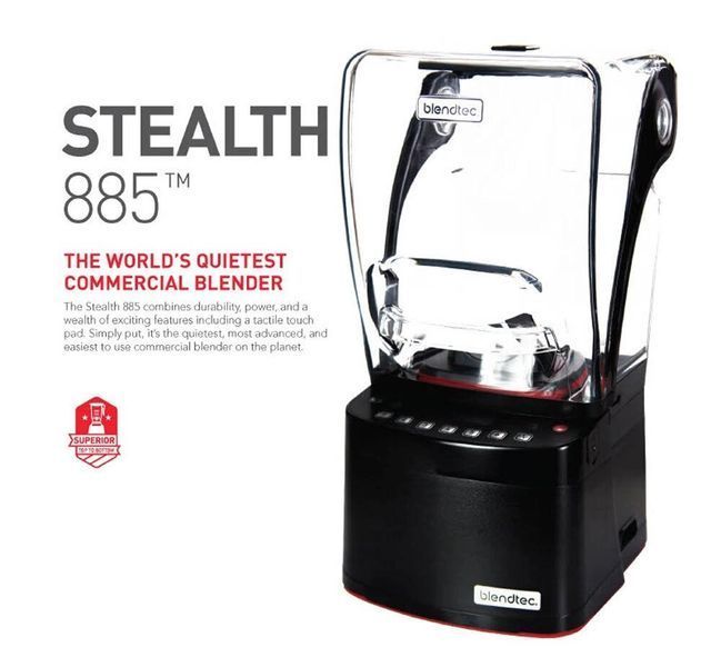 Профессиональный блендер STEALTH 885 BlendTec (2 чаши FS) (AW)010780 фото