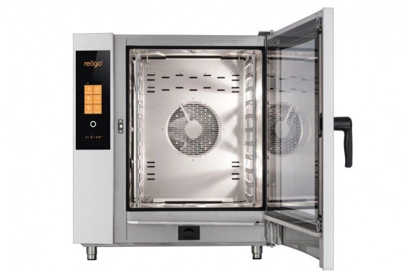 Пароконвектомат газовий Vision-2 O 1011 ig PLUS Retigo (BUCA)013789 фото