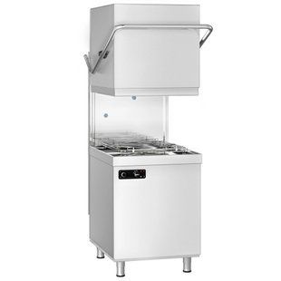 Купольна посудомийна машина DS430LE GGM GASTRO (з помпою зливу / з помпою миючого засобу) (BI)053199 фото