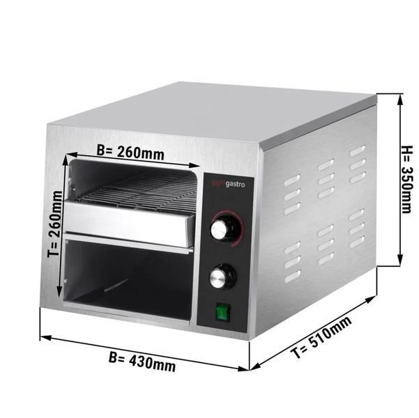 Тостер конвейерный TJ543 GGM Gastro (BI)006937 фото