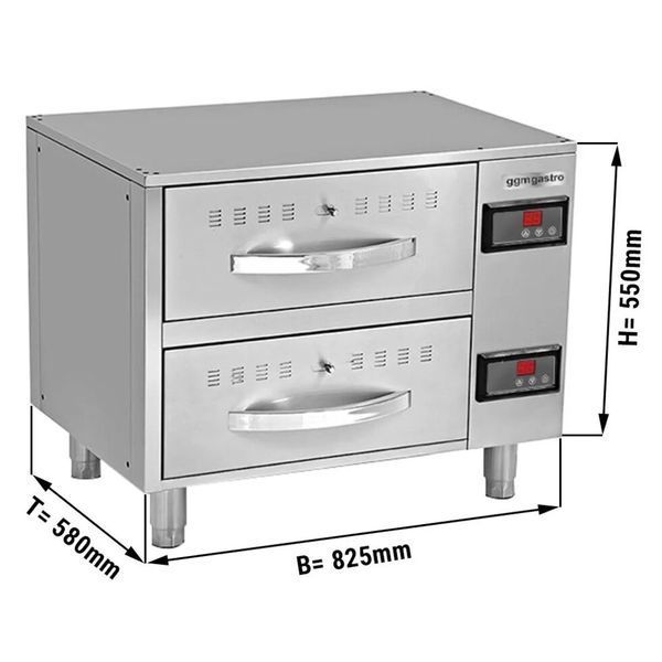 Шкаф тепловой WSE2S GGM GASTRO (BI)030012 фото