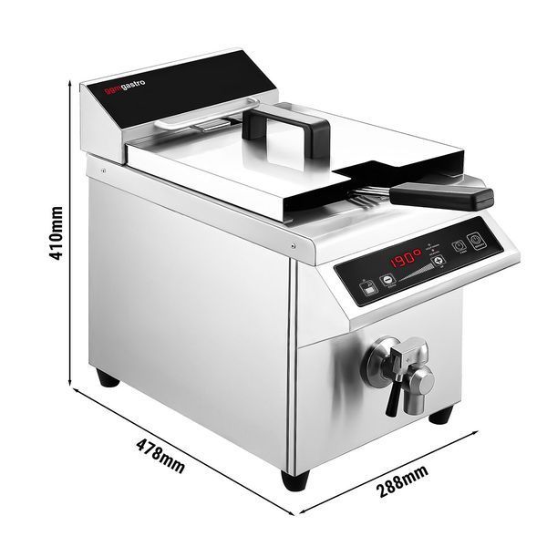 Профессиональная фритюрница IFBZ8 GGM GASTRO (BI)036433 фото