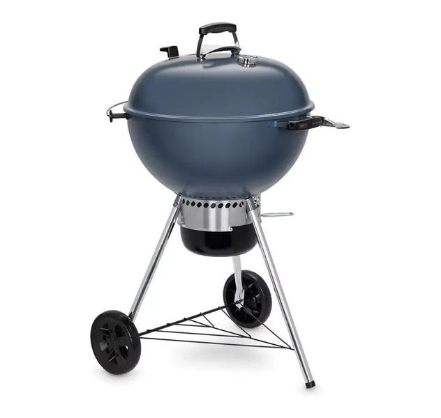 Гриль вугільний Master-Touch GBS C-5750 57 см Weber (14713004) синій графіт (AV)031263 фото