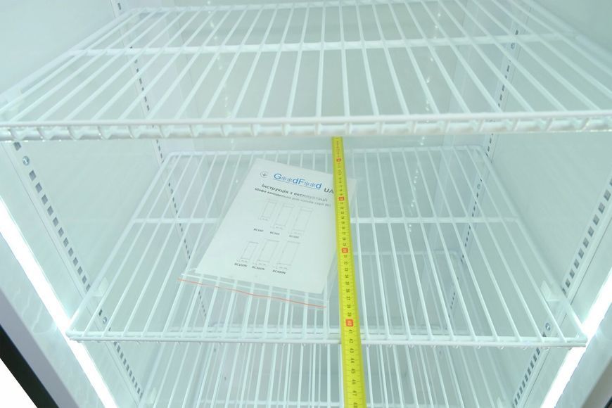 Холодильный шкаф BC360NBW2LED GoodFood, черно-белый (BE)035429 фото