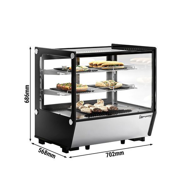 Кондитерская витрина TKVGNR120 GGM GASTRO 120 л (BI)032284 фото