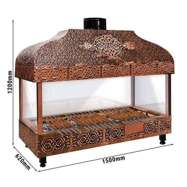 Мангал для ресторана мідний KGOA15 GGM GASTRO (BI)036770 фото