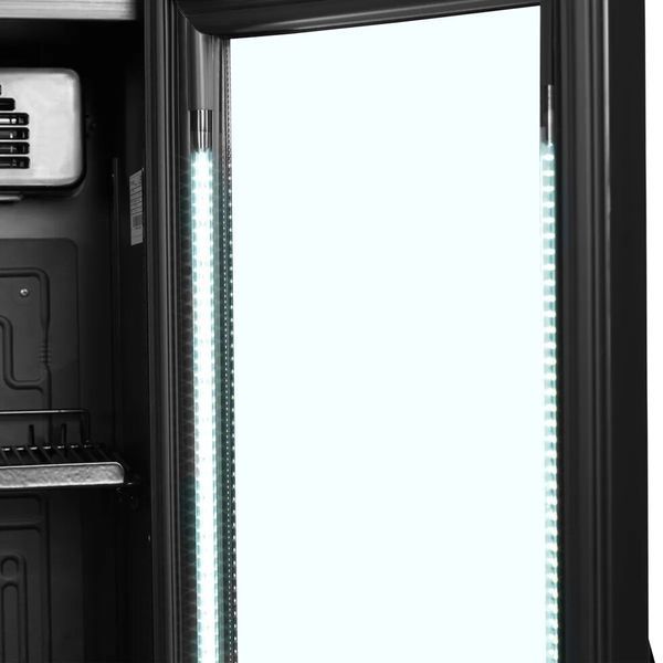 Холодильна шафа вузька FSC175H BLACK Tefcold (DF)036239 фото