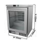 Барный морозильный шкаф UTT110G GGM GASTRO 110л (BI)031879 фото 2