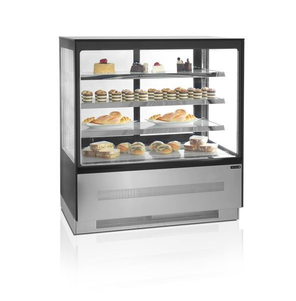 Кондитерская витрина LPD903F/BLACK Tefcold (DF)036242 фото