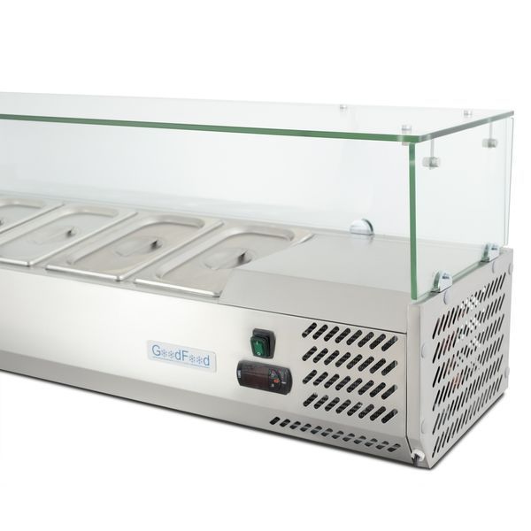 Витрина для топинга GF-VRX1800/330-H6C GoodFood (BE)035238 фото