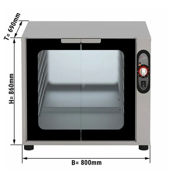 Расстоечный шкаф GSV860-2 GGM Gastro (BI)007898 фото