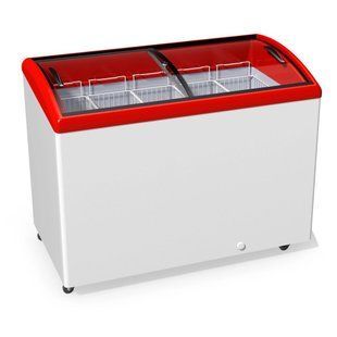Ларь морозильный M400S Juka Freezepoint (гнутое стекло) (AK)006217 фото