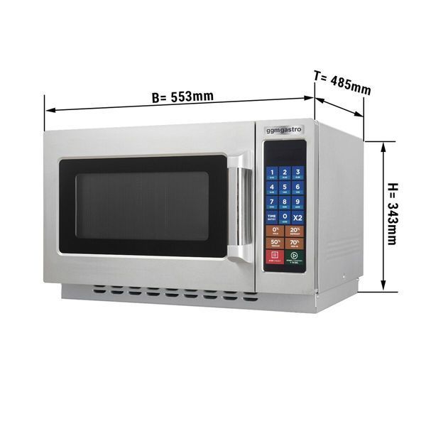 Професійна мікрохвильова піч MWM3414 GGM Gastro (BI)036220 фото