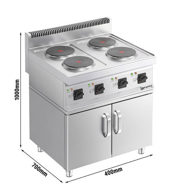 Професійна плита електрична EHK800-E#UBK800-E GGM GASTRO (BI)041509 фото
