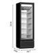 Морозильный шкаф CRFV 500 Crystal (динамика) 420 л черный (BQ)035991 фото 2