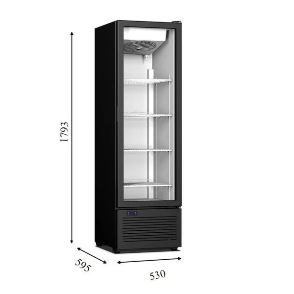 Холодильна шафа CR 300 Crystal (314 л) (BQ)010570 фото