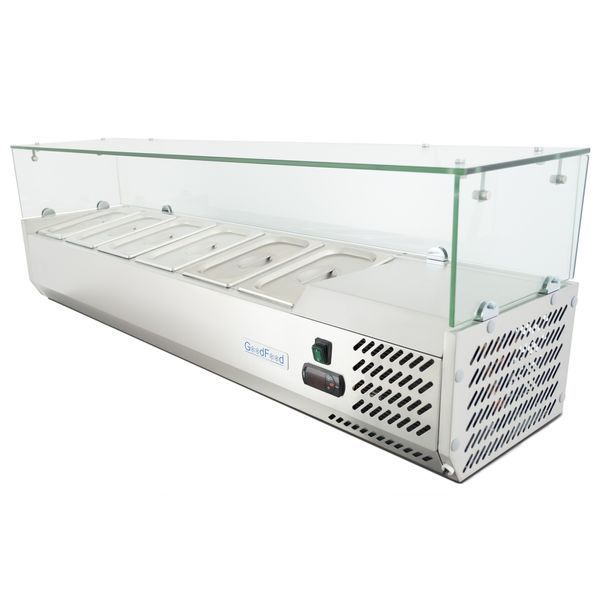 Витрина для топинга GF-VRX1400/380-H6C GoodFood (BE)035241 фото