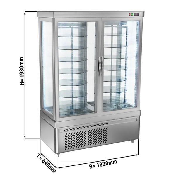 Кондитерский шкаф PVT900-R GGM GASTRO 935л (BI)007829 фото