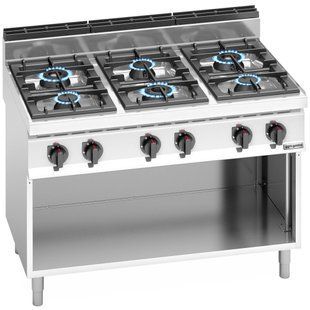 Професійна плита газова GHB179H GGM GASTRO (BI)041164 фото
