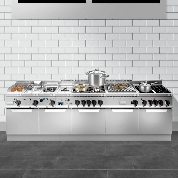 Професійна плита газова GHB879M GGM GASTRO (BI)036816 фото