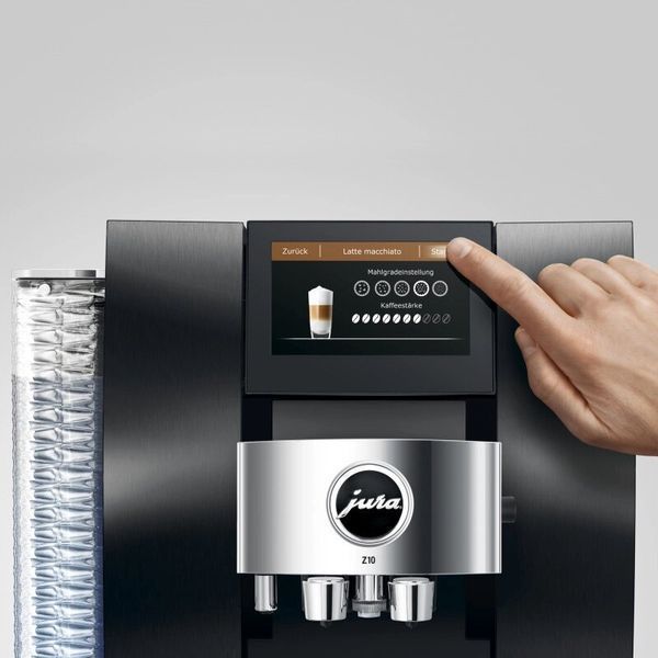 Кавомашина Z10 Aluminium Dark lnox (EA) JURA (AY)040000 фото