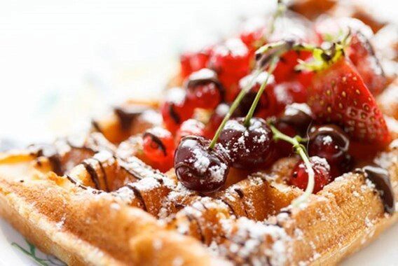 Профессиональная вафельница для бельгийских вафель WB1SA GoodFood (таймер) (BE)020092 фото