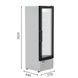 Морозильный шкаф CRF 300 FRAMELESS Crystal (безрамочные двери) (BQ)010579 фото 1