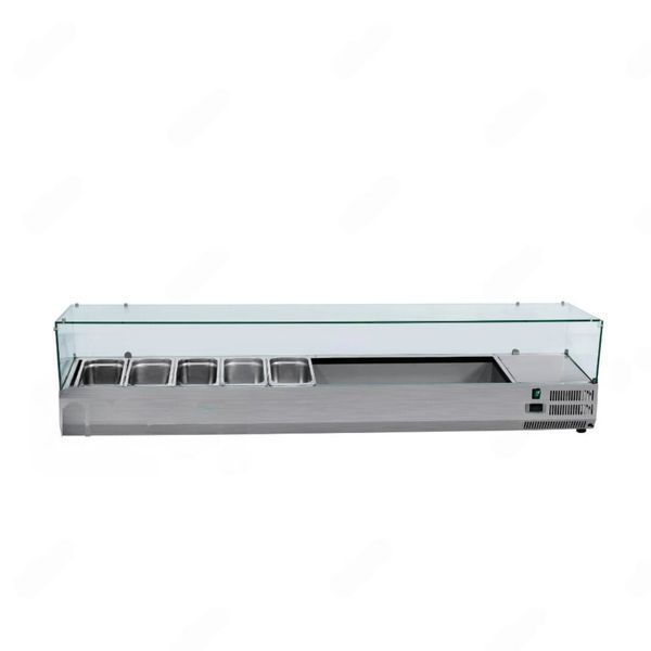 Настільна вітрина саладетта VRX1400/330G BRILLIS (салат-бар) (CB)036313 фото