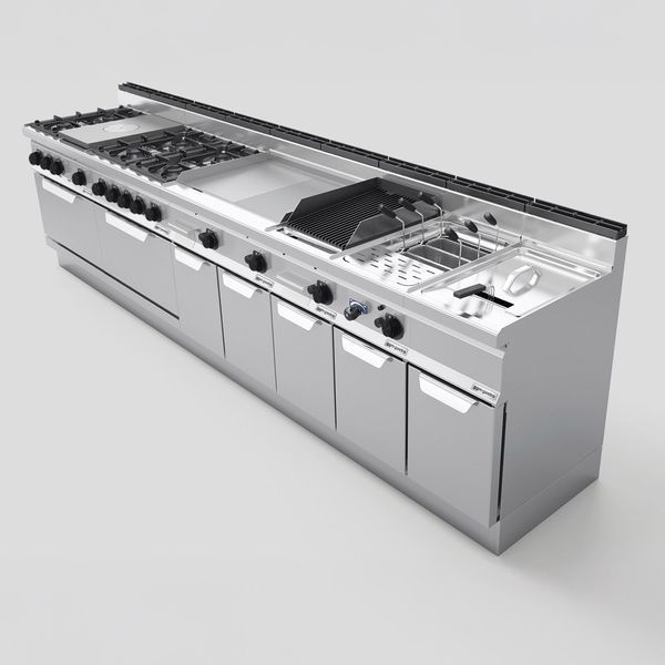 Професійна фритюрниця EFB479E-10 GGM Gastro (BI)008133 фото
