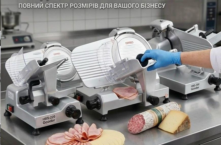 Професійний слайсер HBS-250 Gooder (BV)038071 фото