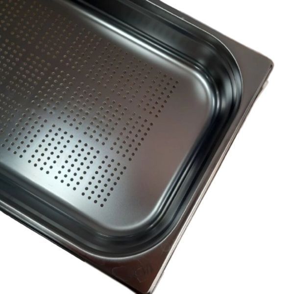 Гастроемкость Brillis перфорирована н/с без ручек 1/1x65mm, &Oslash; 3 mm (CB)035508 фото