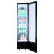 Холодильный шкаф BC380NBW2LEDBLUE GoodFood, черно-белый, 313 л. (BE)037733 фото 4