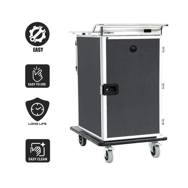 Банкетная тележка тепловая BWHE1221 GGM GASTRO (12x GN2/1) (BI)031969 фото