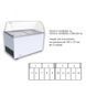 Витрина для мороженого VENUS 56 VETRINE CURVED Crystal (гнутое стекло, с задними дверями-запасника) (BQ)056364 фото 3