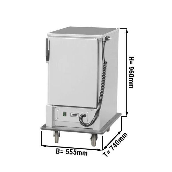 Банкетная тележка тепловая BWK711 GGM GASTRO (7xGN1/1) (BI)006970 фото