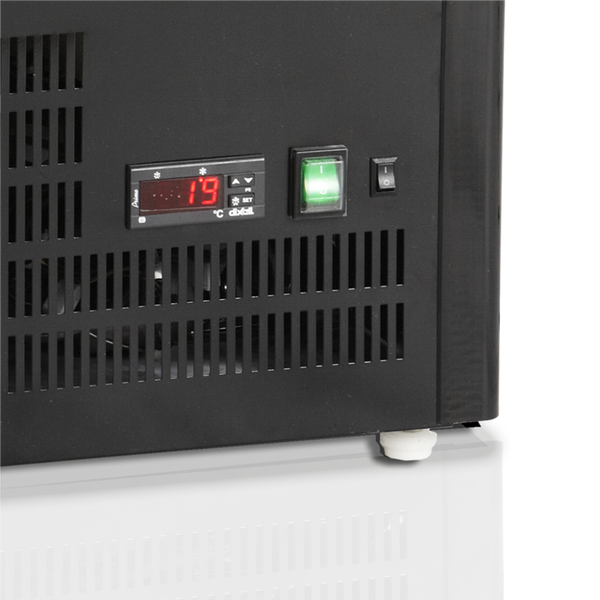 Кондитерский шкаф-витрина UPD80 Black Tefcold (BUDF)056409 фото