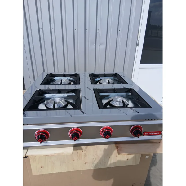 Професійна плита газова TB-4 G Silver (CV)037930 фото