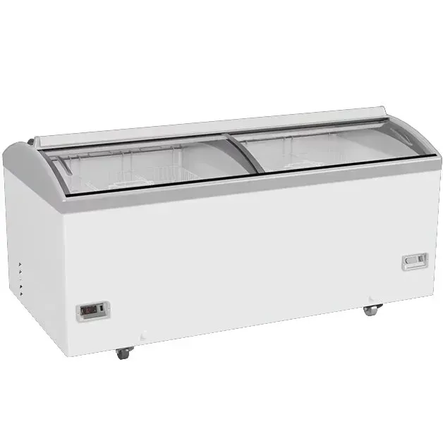 Морозильна скриня  бонета з гнутим склом JUKA M1000S (-14...-23)