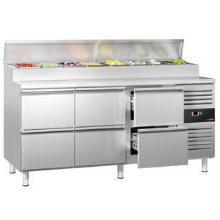 Стіл холодильний саладетта ZBG207N6D GGM GASTRO (салат-бар) (BI)034671 фото