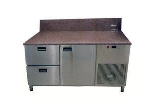 Стол для пиццы (1400х700х850) задний борт Tehma (AS)059200 фото