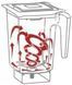 Чаша для блендера WILD SIDE + BLENDTEC 2,2л (AW)033387 фото 4