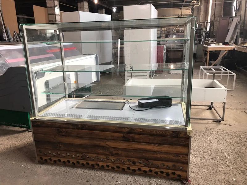 Кондитерская витрина ВХК КУБ 1.5 Д Айстермо (AX)032990 фото