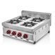 Профессиональная плита газовая 2907-PR Silver